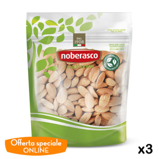 I Love Mandorle Sgusciate 350gr x3 - Noberasco