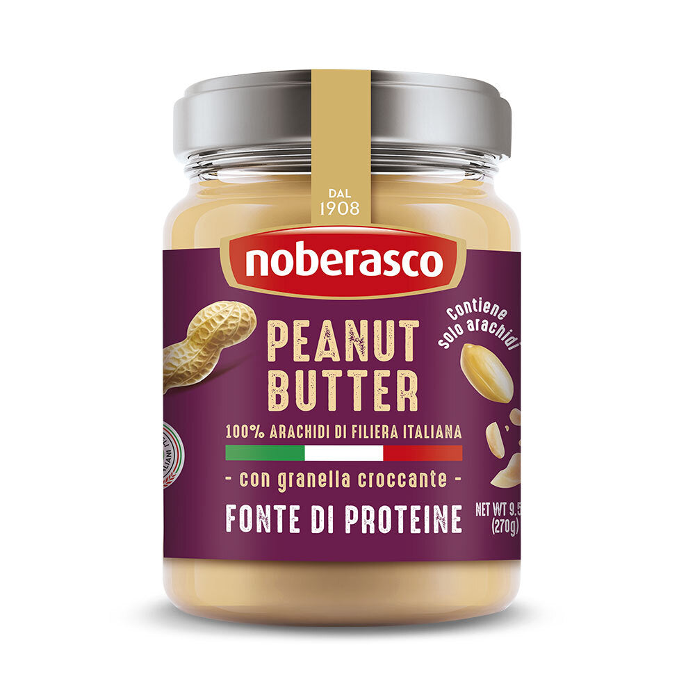 Peanut Butter - 100% Arachidi di Filiera Italiana 270g - Noberasco