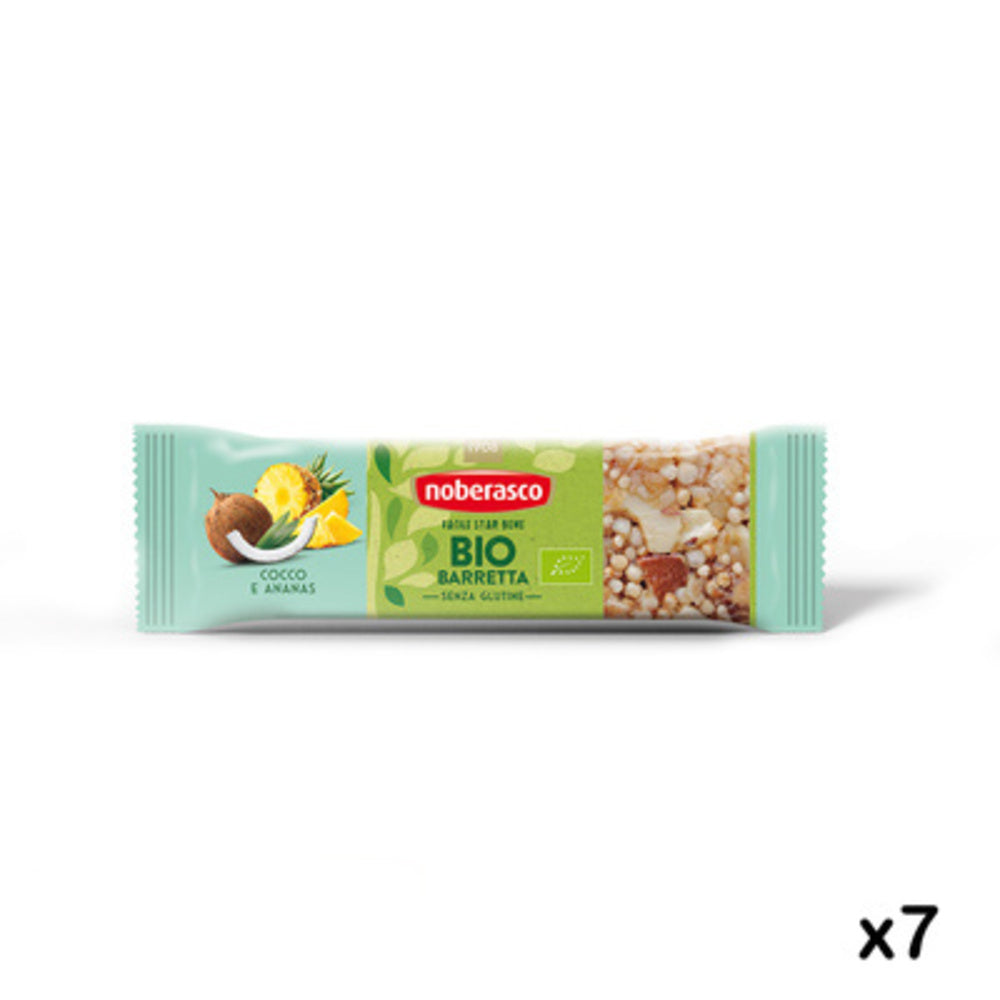 Bio Barretta con Ananas e Cocco 30gX7 - Noberasco